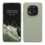 Laptop, Telefoane si Tablete - Telefoane mobile si accesorii - Accesorii Telefoane - Huse telefoane - Husa Kwmobile pentru Xiaomi Redmi Note 14 Pro 5G/Redmi Note 14 Pro Plus 5G/Poco X7, incarcare wireless, silicon, verde - Infinity.ro