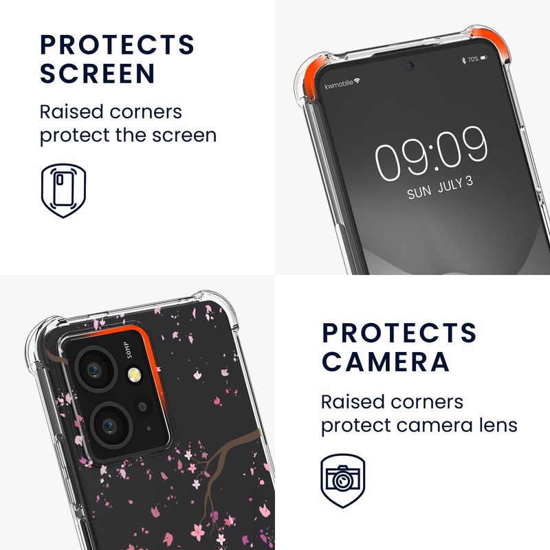 Laptop, Telefoane si Tablete - Telefoane mobile si accesorii - Accesorii Telefoane - Huse telefoane - Husa Kwmobile pentru Xiaomi Redmi Note 12 (4G), protectie la socuri, TPU, multicolor - Infinity.ro