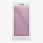 Laptop, Telefoane si Tablete - Telefoane mobile si accesorii - Accesorii Telefoane - Huse telefoane - Husa tip flip Kalibri pentru iPhone SE (2022)/SE (2020)/8/7, protectie la zgarieturi, piele naturala, mov - Infinity.ro