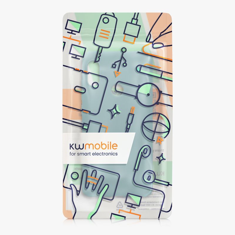 Laptop, Telefoane si Tablete - Telefoane mobile si accesorii - Accesorii Telefoane - Huse telefoane - Husa Kwmobile pentru Xiaomi Redmi Note 5 (Global Version)/Note 5 Pro, incarcare wireless, silicon, verde - Infinity.ro