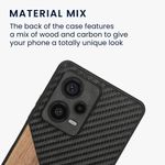 Laptop, Telefoane si Tablete - Telefoane mobile si accesorii - Accesorii Telefoane - Huse telefoane - Husa tip bumper Kwmobile pentru Xiaomi Redmi Note 12 Pro Plus 5G/Note 12 Pro Plus 5G, protectie la socuri, lemn, TPU - Infinity.ro