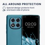 Laptop, Telefoane si Tablete - Telefoane mobile si accesorii - Accesorii Telefoane - Huse telefoane - Husa Kwmobile pentru Xiaomi Redmi Note 14 Pro 5G/Poco X7, anti-alunecare, protectie la zgarieturi, silicon, albastru - Infinity.ro