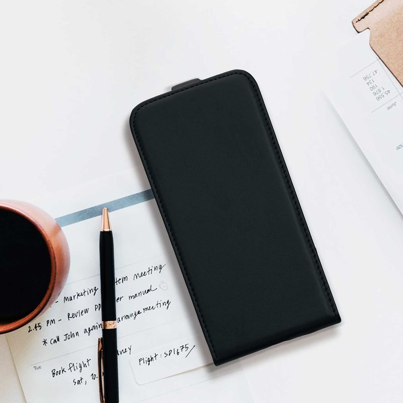 Laptop, Telefoane si Tablete - Telefoane mobile si accesorii - Accesorii Telefoane - Huse telefoane - Husa tip flip Kwmobile pentru Samsung Galaxy A34 5G, inchidere magnetica, piele ecologica, negru - Infinity.ro