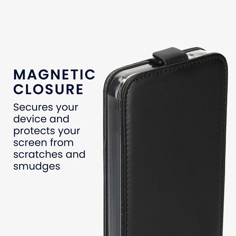 Laptop, Telefoane si Tablete - Telefoane mobile si accesorii - Accesorii Telefoane - Huse telefoane - Husa tip flip Kwmobile pentru Samsung Galaxy A34 5G, inchidere magnetica, piele ecologica, negru - Infinity.ro