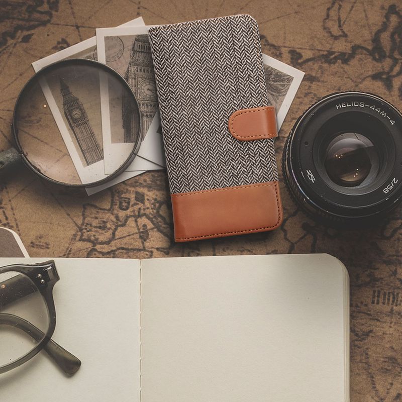 Laptop, Telefoane si Tablete - Telefoane mobile si accesorii - Accesorii Telefoane - Huse telefoane - Husa tip portofel Kwmobile pentru Xiaomi Redmi Note 14 Pro+ 5G/Redmi Note 14 Pro Plus 5G, piele ecologica, textil - Infinity.ro