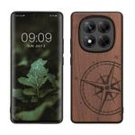 Laptop, Telefoane si Tablete - Telefoane mobile si accesorii - Accesorii Telefoane - Huse telefoane - Husa tip bumper Kwmobile pentru Xiaomi Redmi Note 14 Pro 4G, anti-alunecare, lemn, TPU, maro - Infinity.ro