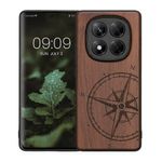 Laptop, Telefoane si Tablete - Telefoane mobile si accesorii - Accesorii Telefoane - Huse telefoane - Husa tip bumper Kwmobile pentru Xiaomi Redmi Note 14 Pro 4G, anti-alunecare, lemn, TPU, maro - Infinity.ro