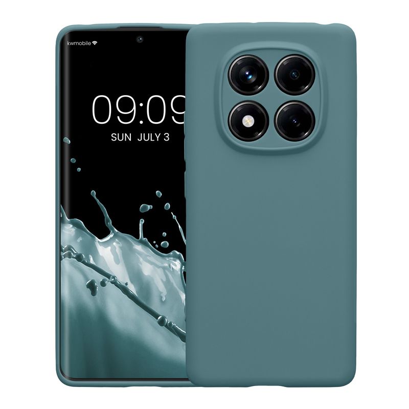 Laptop, Telefoane si Tablete - Telefoane mobile si accesorii - Accesorii Telefoane - Huse telefoane - Husa Kwmobile pentru Xiaomi Redmi Note 14 Pro 4G, anti-alunecare, silicon, noapte - Infinity.ro