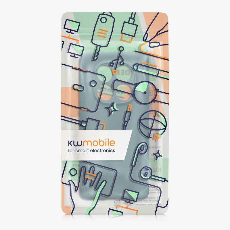 Laptop, Telefoane si Tablete - Telefoane mobile si accesorii - Accesorii Telefoane - Huse telefoane - Husa Kwmobile pentru Xiaomi Redmi Note 14 Pro 4G, anti-alunecare, silicon, noapte - Infinity.ro