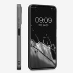 Laptop, Telefoane si Tablete - Telefoane mobile si accesorii - Accesorii Telefoane - Huse telefoane - Husa Kwmobile pentru Xiaomi Redmi Note 11/Note 11S, anti-alunecare, silicon, gri - Infinity.ro