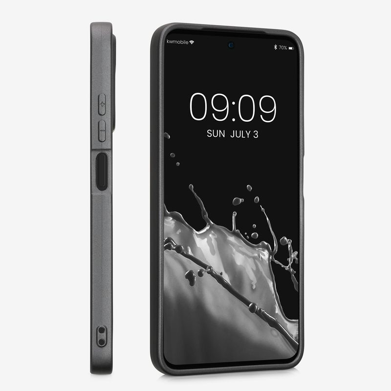 Laptop, Telefoane si Tablete - Telefoane mobile si accesorii - Accesorii Telefoane - Huse telefoane - Husa Kwmobile pentru Xiaomi Redmi Note 11/Note 11S, anti-alunecare, silicon, gri - Infinity.ro