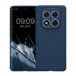 Laptop, Telefoane si Tablete - Telefoane mobile si accesorii - Accesorii Telefoane - Huse telefoane - Husa Kwmobile pentru Xiaomi Redmi Note 14 Pro 5G/Poco X7, anti-alunecare, protectie la zgarieturi, silicon, bleumarin - Infinity.ro