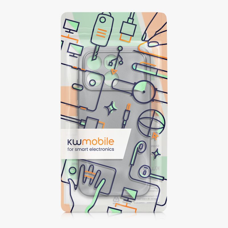 Laptop, Telefoane si Tablete - Telefoane mobile si accesorii - Accesorii Telefoane - Huse telefoane - Husa Kwmobile pentru Xiaomi Poco F8 Pro, anti-alunecare, silicon, gri - Infinity.ro