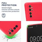 Laptop, Telefoane si Tablete - Telefoane mobile si accesorii - Accesorii Telefoane - Huse telefoane - Husa Kwmobile pentru Xiaomi Mi Note 10 Lite, anti-alunecare, silicon, roz - Infinity.ro