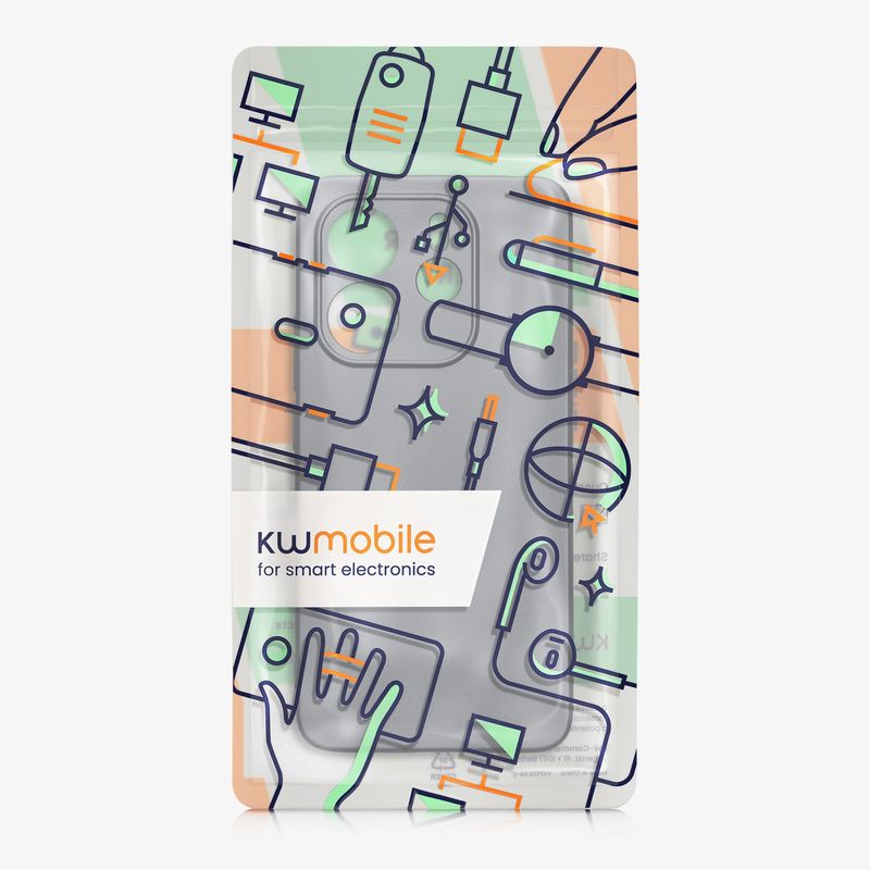 Laptop, Telefoane si Tablete - Telefoane mobile si accesorii - Accesorii Telefoane - Huse telefoane - Husa Kwmobile pentru Xiaomi Redmi Note 14 4G, anti-alunecare, protectie la zgarieturi, silicon, gri - Infinity.ro