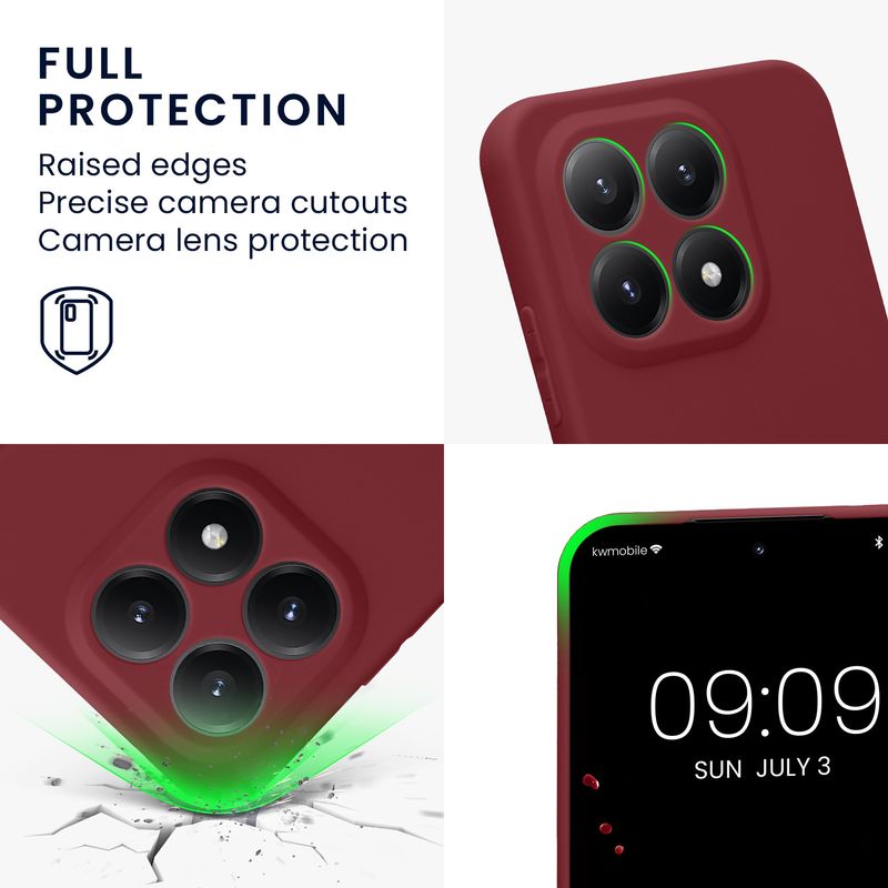 Laptop, Telefoane si Tablete - Telefoane mobile si accesorii - Accesorii Telefoane - Huse telefoane - Husa Kwmobile pentru Xiaomi 15T, anti-alunecare, protectie la zgarieturi, silicon, mov - Infinity.ro