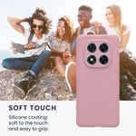 Laptop, Telefoane si Tablete - Telefoane mobile si accesorii - Accesorii Telefoane - Huse telefoane - Husa Kwmobile pentru Xiaomi Redmi Note 14 Pro 5G/Poco X7, anti-alunecare, silicon, roz antic - Infinity.ro