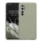 Laptop, Telefoane si Tablete - Telefoane mobile si accesorii - Accesorii Telefoane - Huse telefoane - Husa Kwmobile pentru Xiaomi Mi Note 10 Lite, anti-alunecare, silicon, verde - Infinity.ro
