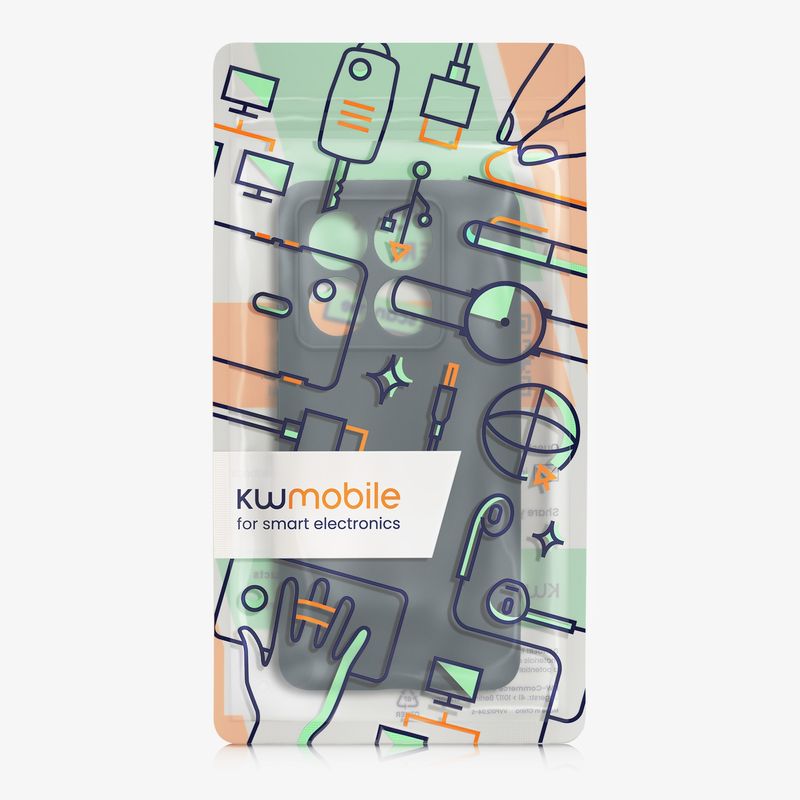 Laptop, Telefoane si Tablete - Telefoane mobile si accesorii - Accesorii Telefoane - Huse telefoane - Husa Kwmobile pentru Xiaomi 14T Pro, anti-alunecare, silicon, gri - Infinity.ro