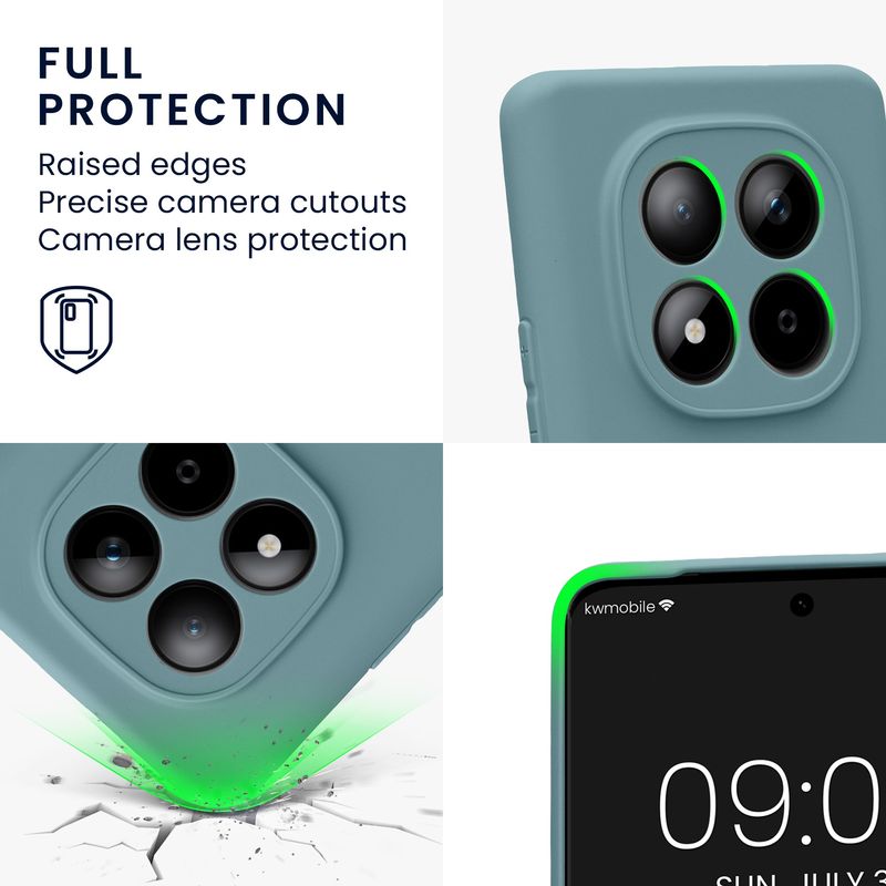 Laptop, Telefoane si Tablete - Telefoane mobile si accesorii - Accesorii Telefoane - Huse telefoane - Husa Kwmobile pentru Xiaomi Redmi Note 15 4G/Redmi Note 15 5G/Poco M8 5G, anti-alunecare, silicon, bej - Infinity.ro