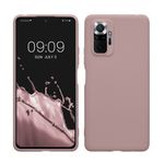 Laptop, Telefoane si Tablete - Telefoane mobile si accesorii - Accesorii Telefoane - Huse telefoane - Husa Kwmobile pentru Xiaomi Redmi Note 10 Pro, incarcare wireless, silicon, bej - Infinity.ro