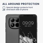 Laptop, Telefoane si Tablete - Telefoane mobile si accesorii - Accesorii Telefoane - Huse telefoane - Husa Kwmobile pentru Xiaomi Redmi Note 15 Pro 5G, anti-alunecare, silicon, gri - Infinity.ro