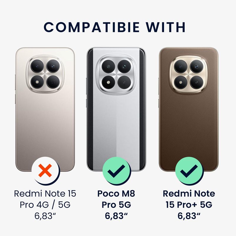 Laptop, Telefoane si Tablete - Telefoane mobile si accesorii - Accesorii Telefoane - Huse telefoane - Husa Kwmobile pentru Xiaomi Redmi Note 15 Pro Plus 5G/Poco M8 Pro 5G, anti-alunecare, silicon, auriu - Infinity.ro