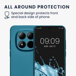 Laptop, Telefoane si Tablete - Telefoane mobile si accesorii - Accesorii Telefoane - Huse telefoane - Husa Kwmobile pentru Xiaomi Redmi Note 15 Pro 5G, anti-alunecare, silicon, albastru caraibian - Infinity.ro