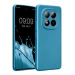 Laptop, Telefoane si Tablete - Telefoane mobile si accesorii - Accesorii Telefoane - Huse telefoane - Husa Kwmobile pentru Xiaomi Redmi Note 15 Pro 4G, anti-alunecare, silicon, albastru caraibian - Infinity.ro