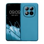 Laptop, Telefoane si Tablete - Telefoane mobile si accesorii - Accesorii Telefoane - Huse telefoane - Husa Kwmobile pentru Xiaomi Redmi Note 15 Pro 4G, anti-alunecare, silicon, albastru caraibian - Infinity.ro