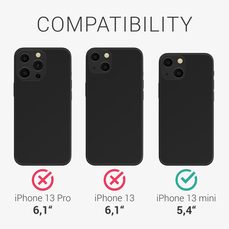 Laptop, Telefoane si Tablete - Telefoane mobile si accesorii - Accesorii Telefoane - Huse telefoane - Husa tip flip Kalibri pentru iPhone 13 mini, protectie la zgarieturi, piele naturala, maro - Infinity.ro