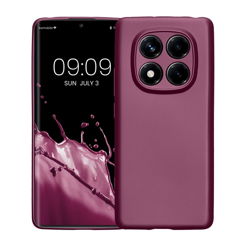 Laptop, Telefoane si Tablete - Telefoane mobile si accesorii - Accesorii Telefoane - Huse telefoane - Husa Kwmobile pentru Xiaomi Redmi Note 14 Pro 4G, anti-alunecare, silicon, lavanda - Infinity.ro