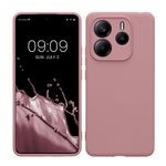 Laptop, Telefoane si Tablete - Telefoane mobile si accesorii - Accesorii Telefoane - Huse telefoane - Husa Kwmobile pentru Xiaomi Redmi Note 14 5G, anti-alunecare, silicon, roz antic - Infinity.ro