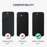 Laptop, Telefoane si Tablete - Telefoane mobile si accesorii - Accesorii Telefoane - Huse telefoane - Husa tip flip Kalibri pentru iPhone 17e/16e, protectie la zgarieturi, protectie la praf, piele naturala, mov - Infinity.ro