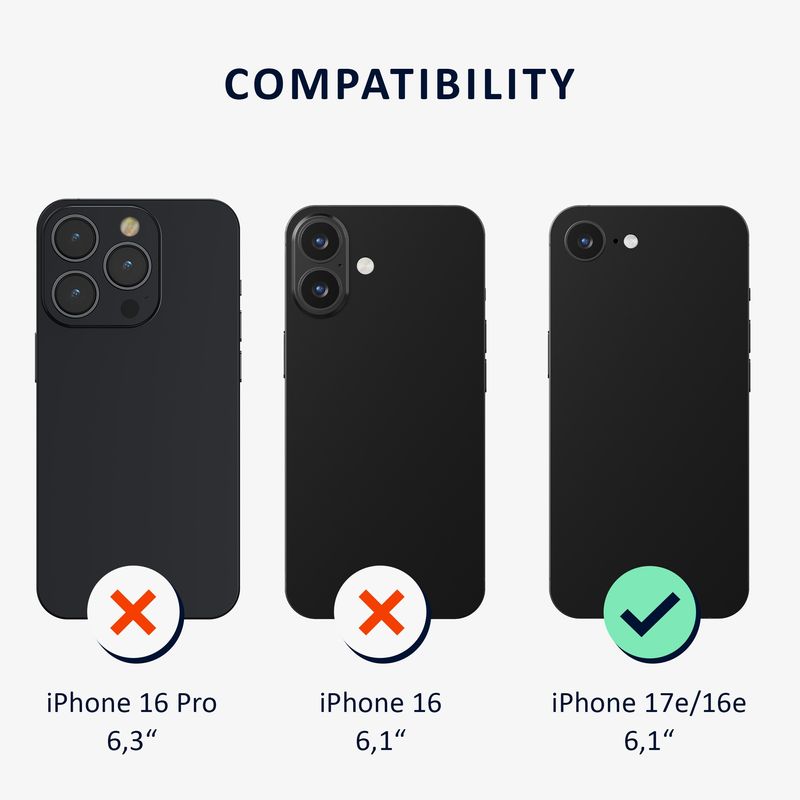 Laptop, Telefoane si Tablete - Telefoane mobile si accesorii - Accesorii Telefoane - Huse telefoane - Husa tip flip Kalibri pentru iPhone 17e/16e, protectie la zgarieturi, protectie la praf, piele naturala, mov - Infinity.ro