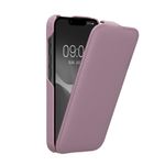Laptop, Telefoane si Tablete - Telefoane mobile si accesorii - Accesorii Telefoane - Huse telefoane - Husa tip flip Kalibri pentru iPhone 17e/16e, protectie la zgarieturi, protectie la praf, piele naturala, mov - Infinity.ro