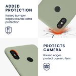 Laptop, Telefoane si Tablete - Telefoane mobile si accesorii - Accesorii Telefoane - Huse telefoane - Husa Kwmobile pentru Xiaomi Redmi Note 5 (Global Version)/Note 5 Pro, incarcare wireless, anti-alunecare, silicon, verde - Infinity.ro