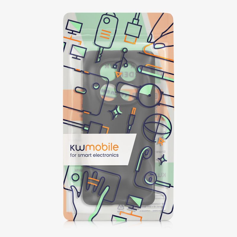 Laptop, Telefoane si Tablete - Telefoane mobile si accesorii - Accesorii Telefoane - Huse telefoane - Husa Kwmobile pentru Xiaomi Redmi Note 14 Pro 5G/Poco X7, anti-alunecare, silicon, negru - Infinity.ro