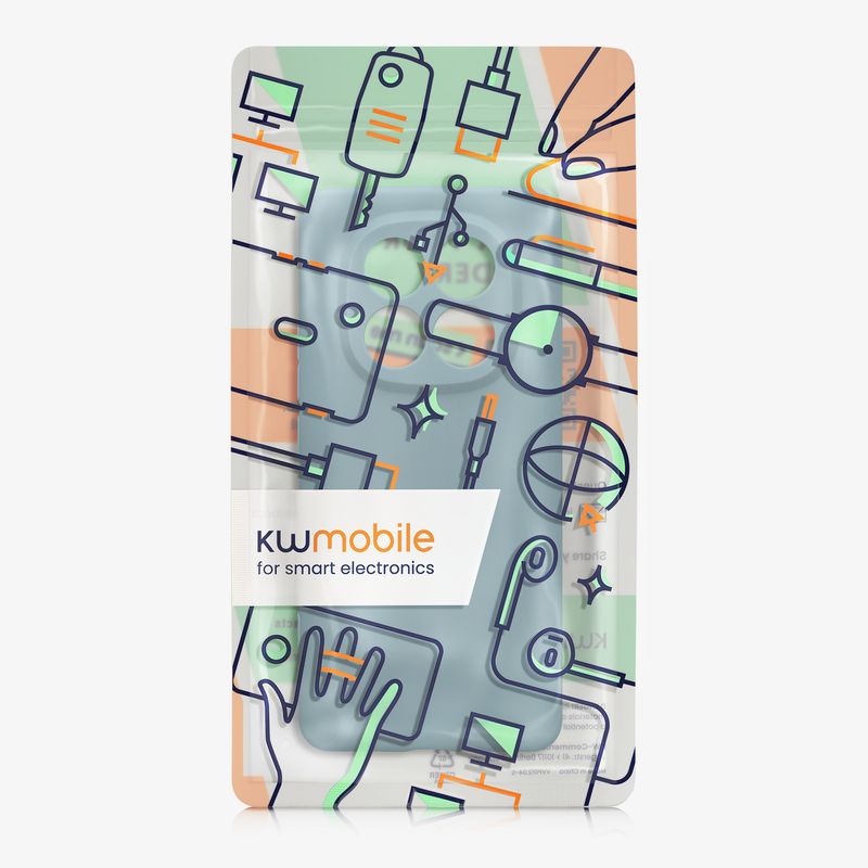 Laptop, Telefoane si Tablete - Telefoane mobile si accesorii - Accesorii Telefoane - Huse telefoane - Husa Kwmobile pentru Xiaomi Redmi Note 14 Pro+ 5G/Redmi Note 14 Pro Plus 5G, anti-alunecare, silicon, piatra - Infinity.ro