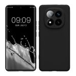 Laptop, Telefoane si Tablete - Telefoane mobile si accesorii - Accesorii Telefoane - Huse telefoane - Husa Kwmobile pentru Xiaomi Redmi Note 14 Pro+ 5G/Redmi Note 14 Pro Plus 5G, anti-alunecare, silicon, negru - Infinity.ro