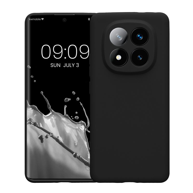 Laptop, Telefoane si Tablete - Telefoane mobile si accesorii - Accesorii Telefoane - Huse telefoane - Husa Kwmobile pentru Xiaomi Redmi Note 14 Pro+ 5G/Redmi Note 14 Pro Plus 5G, anti-alunecare, silicon, negru - Infinity.ro
