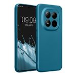 Laptop, Telefoane si Tablete - Telefoane mobile si accesorii - Accesorii Telefoane - Huse telefoane - Husa Kwmobile pentru Xiaomi Redmi Note 15 Pro Plus 5G/Poco M8 Pro 5G, antiderapanta, silicon, albastru caraibian - Infinity.ro