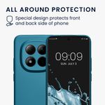 Laptop, Telefoane si Tablete - Telefoane mobile si accesorii - Accesorii Telefoane - Huse telefoane - Husa Kwmobile pentru Xiaomi Redmi Note 15 Pro Plus 5G/Poco M8 Pro 5G, antiderapanta, silicon, albastru caraibian - Infinity.ro