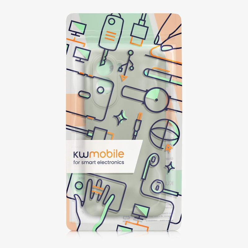 Laptop, Telefoane si Tablete - Telefoane mobile si accesorii - Accesorii Telefoane - Huse telefoane - Husa Kwmobile pentru Xiaomi Poco M7 4G, anti-alunecare, silicon, verde - Infinity.ro