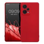 Laptop, Telefoane si Tablete - Telefoane mobile si accesorii - Accesorii Telefoane - Huse telefoane - Husa Kwmobile pentru Xiaomi Redmi Note 12 Pro Plus 5G/Note 12 Pro Plus 5G, anti-alunecare, silicon, rosu - Infinity.ro