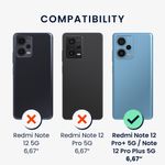 Laptop, Telefoane si Tablete - Telefoane mobile si accesorii - Accesorii Telefoane - Huse telefoane - Husa Kwmobile pentru Xiaomi Redmi Note 12 Pro Plus 5G/Note 12 Pro Plus 5G, anti-alunecare, silicon, rosu - Infinity.ro