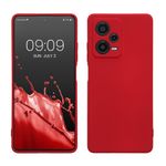 Laptop, Telefoane si Tablete - Telefoane mobile si accesorii - Accesorii Telefoane - Huse telefoane - Husa Kwmobile pentru Xiaomi Redmi Note 12 Pro Plus 5G/Note 12 Pro Plus 5G, anti-alunecare, silicon, rosu - Infinity.ro