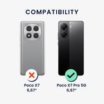 Laptop, Telefoane si Tablete - Telefoane mobile si accesorii - Accesorii Telefoane - Huse telefoane - Husa Kwmobile pentru Xiaomi Poco X7 Pro 5G, anti-alunecare, TPU, albastru - Infinity.ro