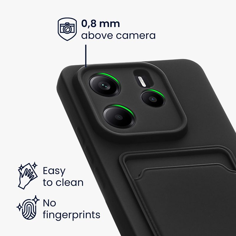 Laptop, Telefoane si Tablete - Telefoane mobile si accesorii - Accesorii Telefoane - Huse telefoane - Husa Kwmobile pentru Xiaomi Redmi Note 14 4G, incarcare wireless, silicon, negru - Infinity.ro