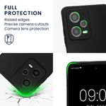 Laptop, Telefoane si Tablete - Telefoane mobile si accesorii - Accesorii Telefoane - Huse telefoane - Husa Kwmobile pentru Xiaomi Redmi Note 12 Pro 5G, anti-alunecare, silicon, negru - Infinity.ro